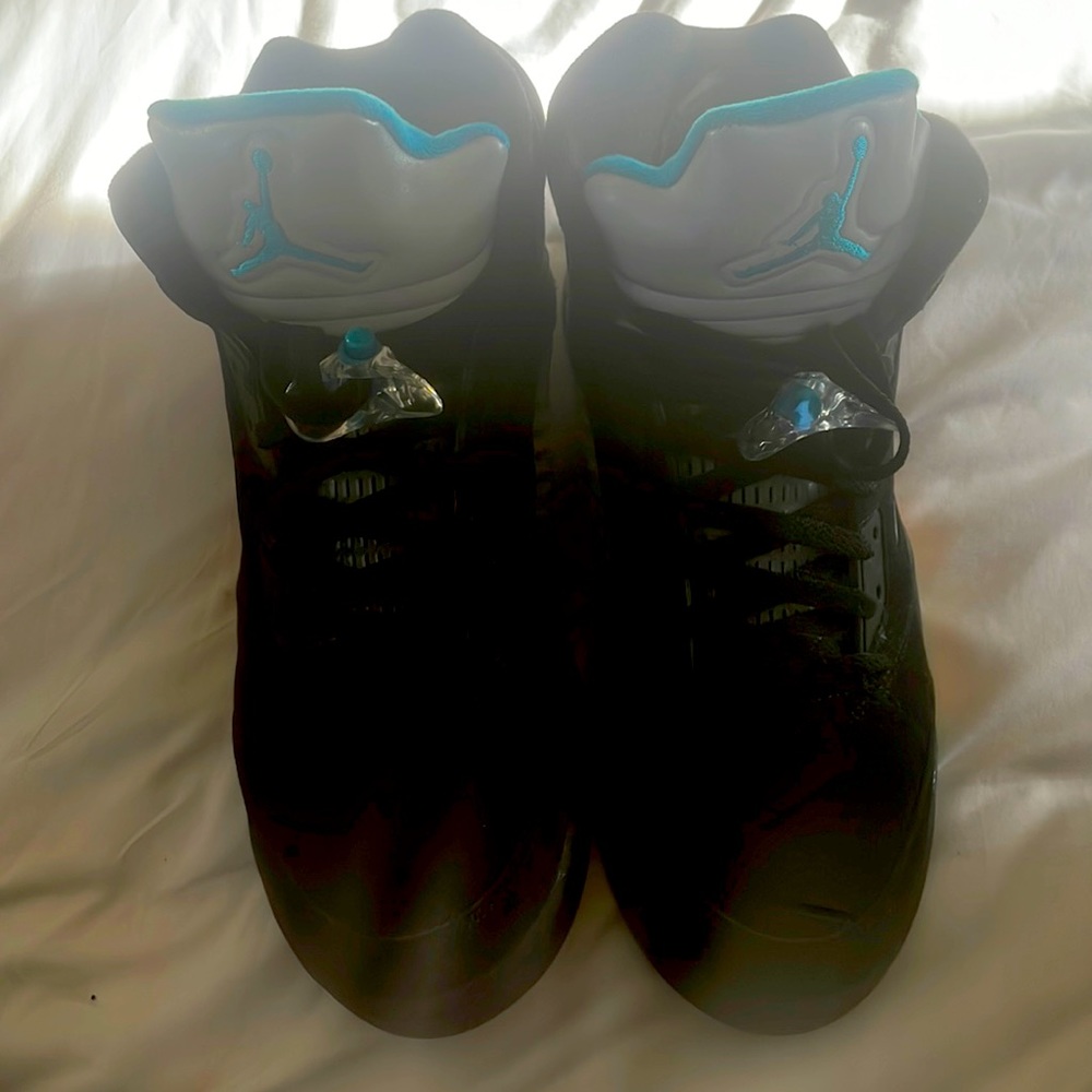 Jordan Men’s 5 Retro Aqua Size 13